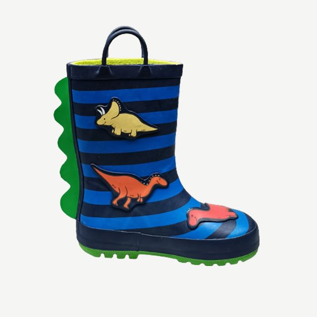 Jurassic Printing Kids Rubber Wellington Boots
