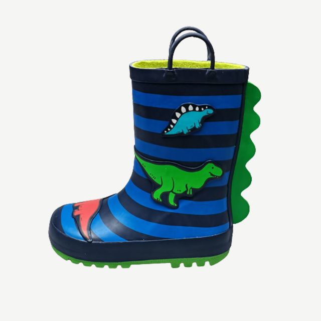 Jurassic Printing Kids Rubber Wellington Boots