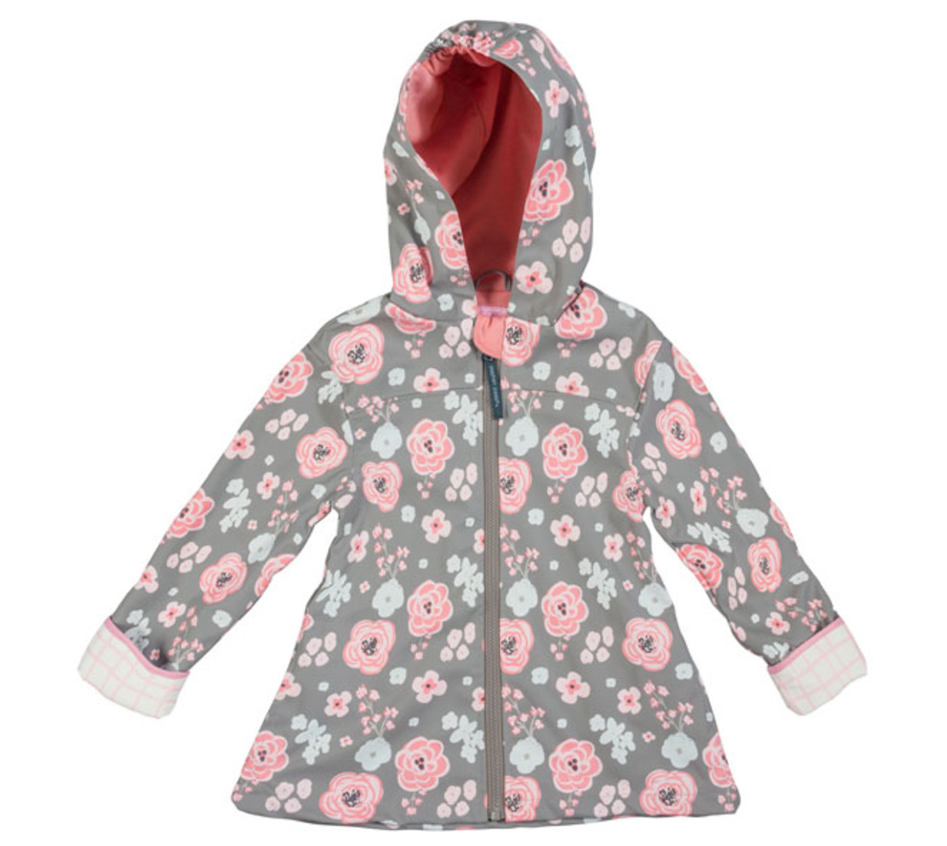 Flower Printing Kids Rain Gear Set